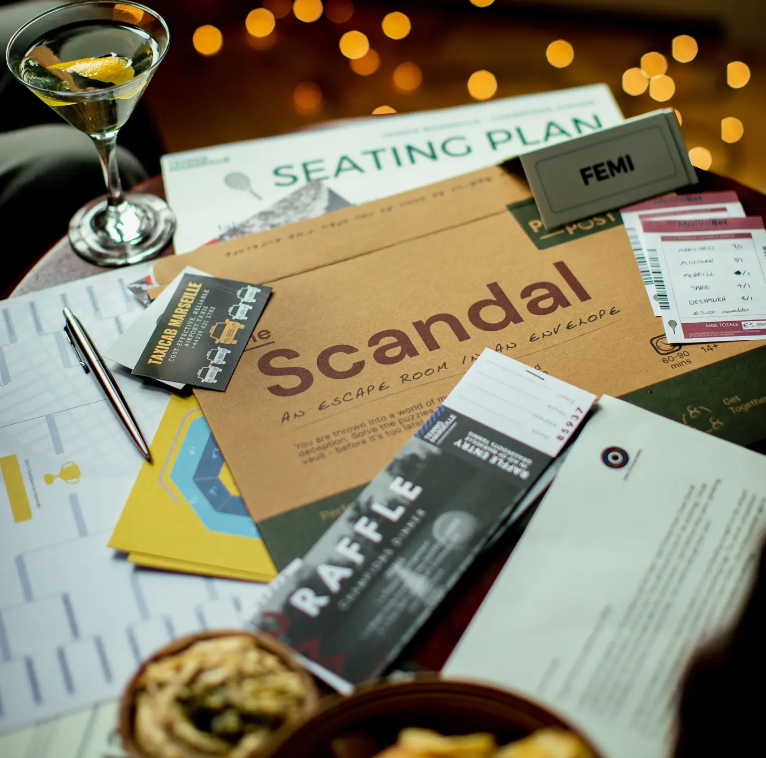 Scandal - Escape Room In An Envelope