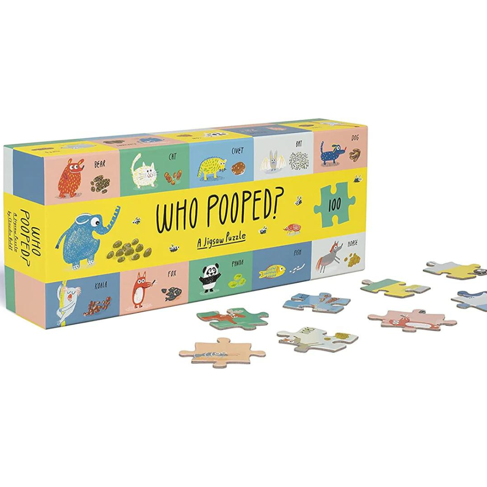 Who Pooped? 100 Piece Jigsaw Puzzle