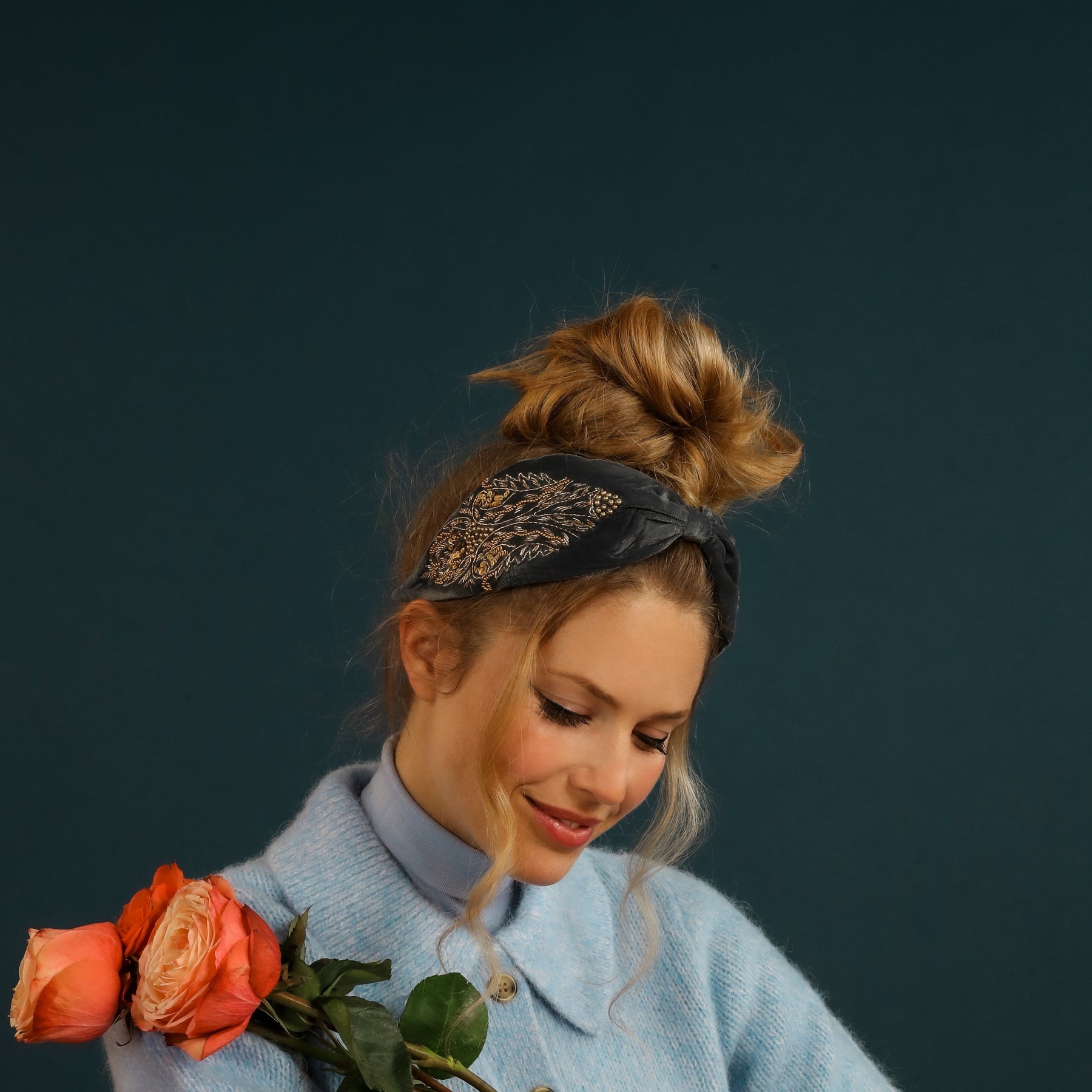 Powder Design Velvet Headbands