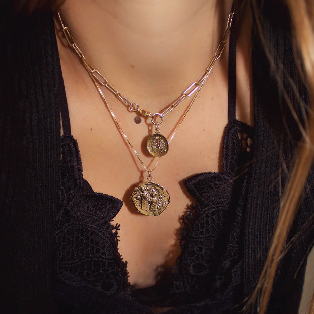 Lora Coin Necklace