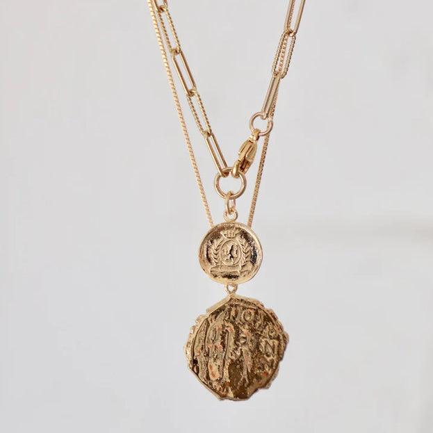 Lora Coin Necklace