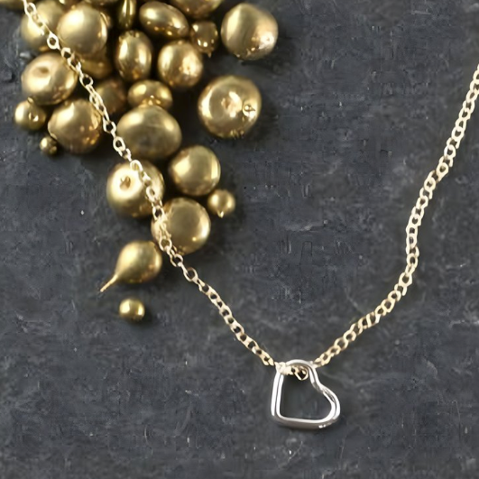 Itty Bitty Heart Necklace