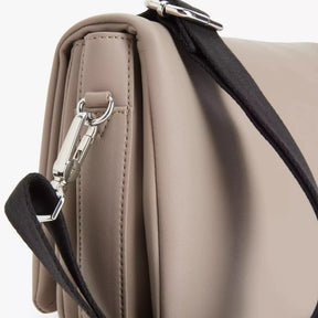 Soft Flap Over Cross Body Bag, Neutral