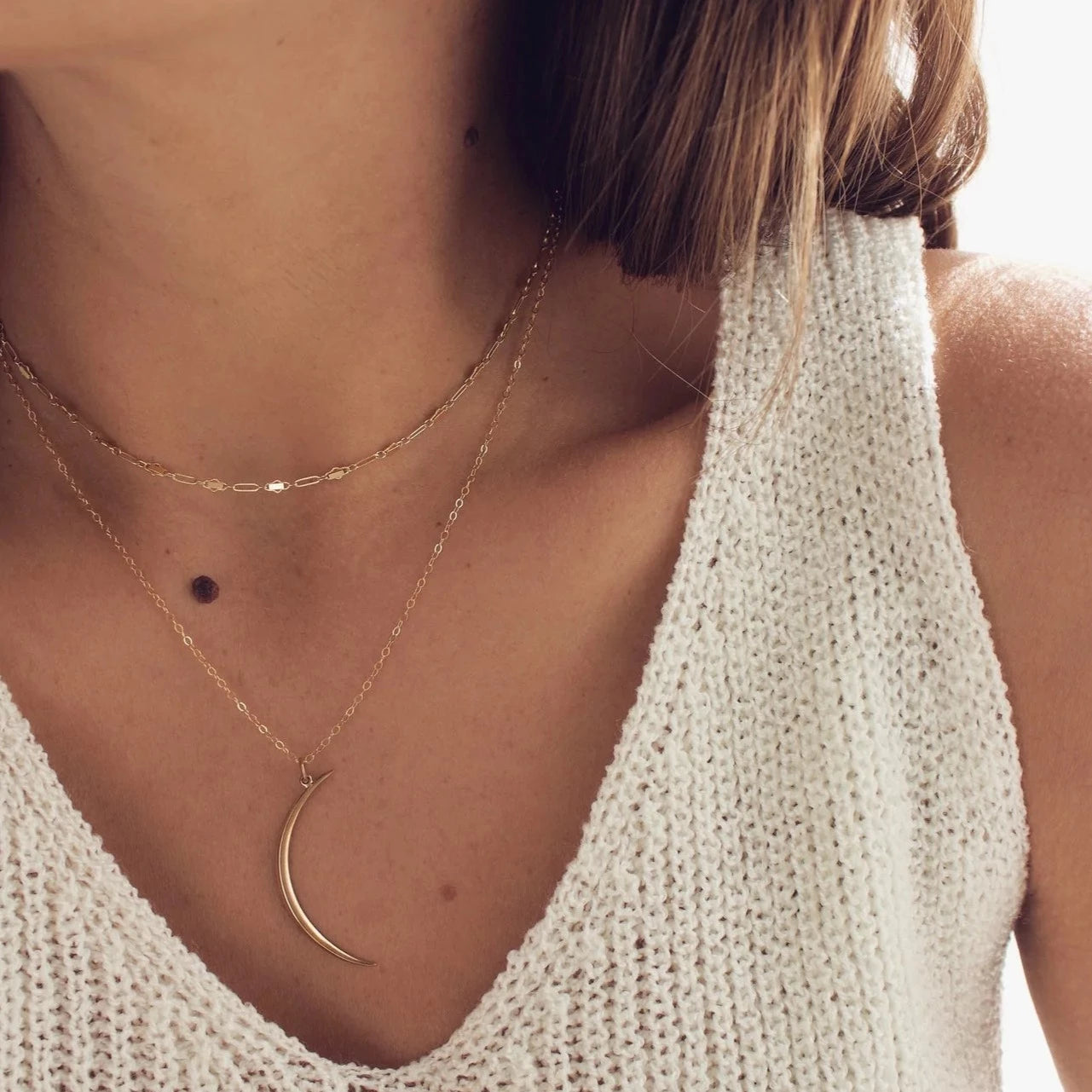 Crescent Necklace