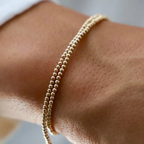 Gold Filled Double Wrap Bracelet