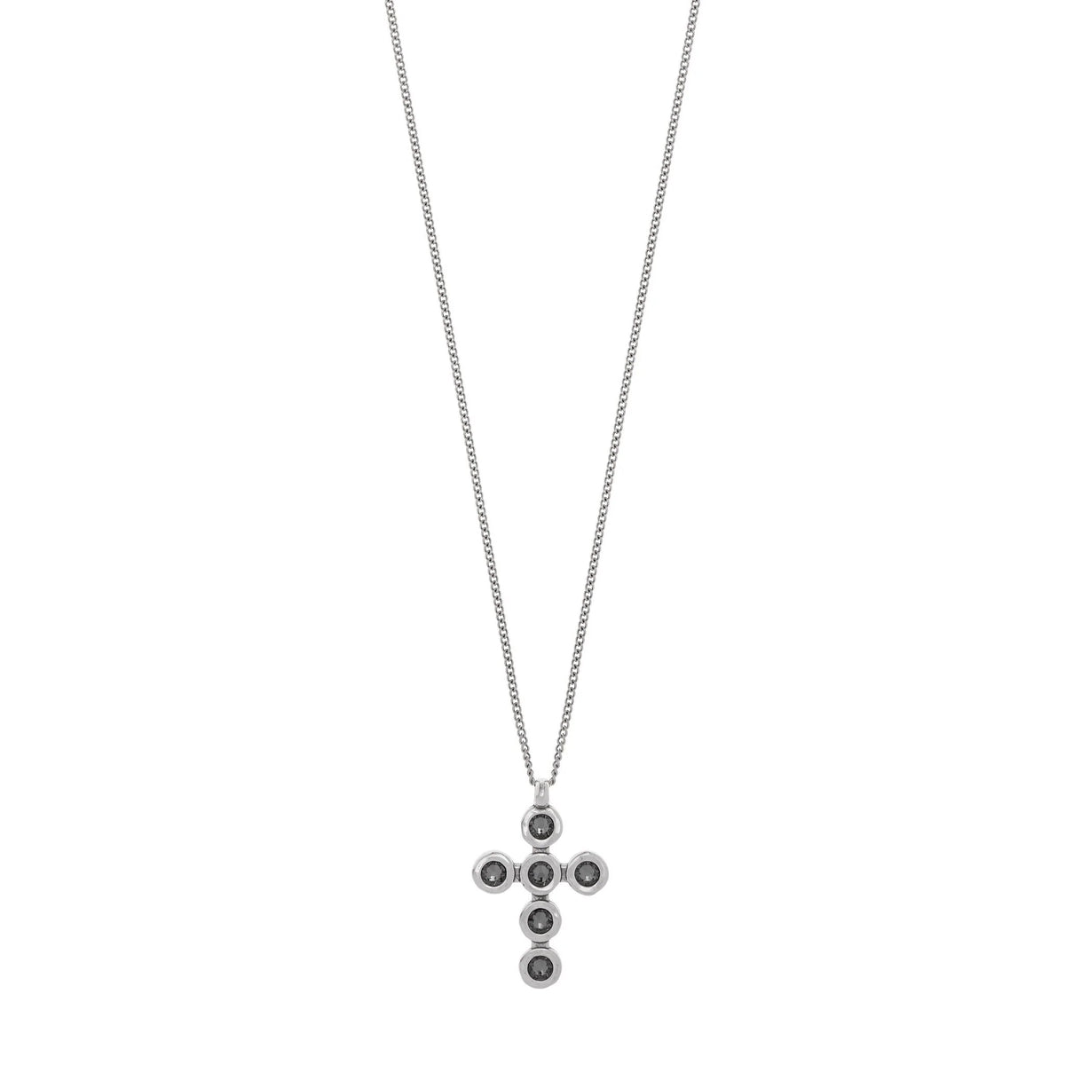 Gemma Swarovski Cross Necklace
