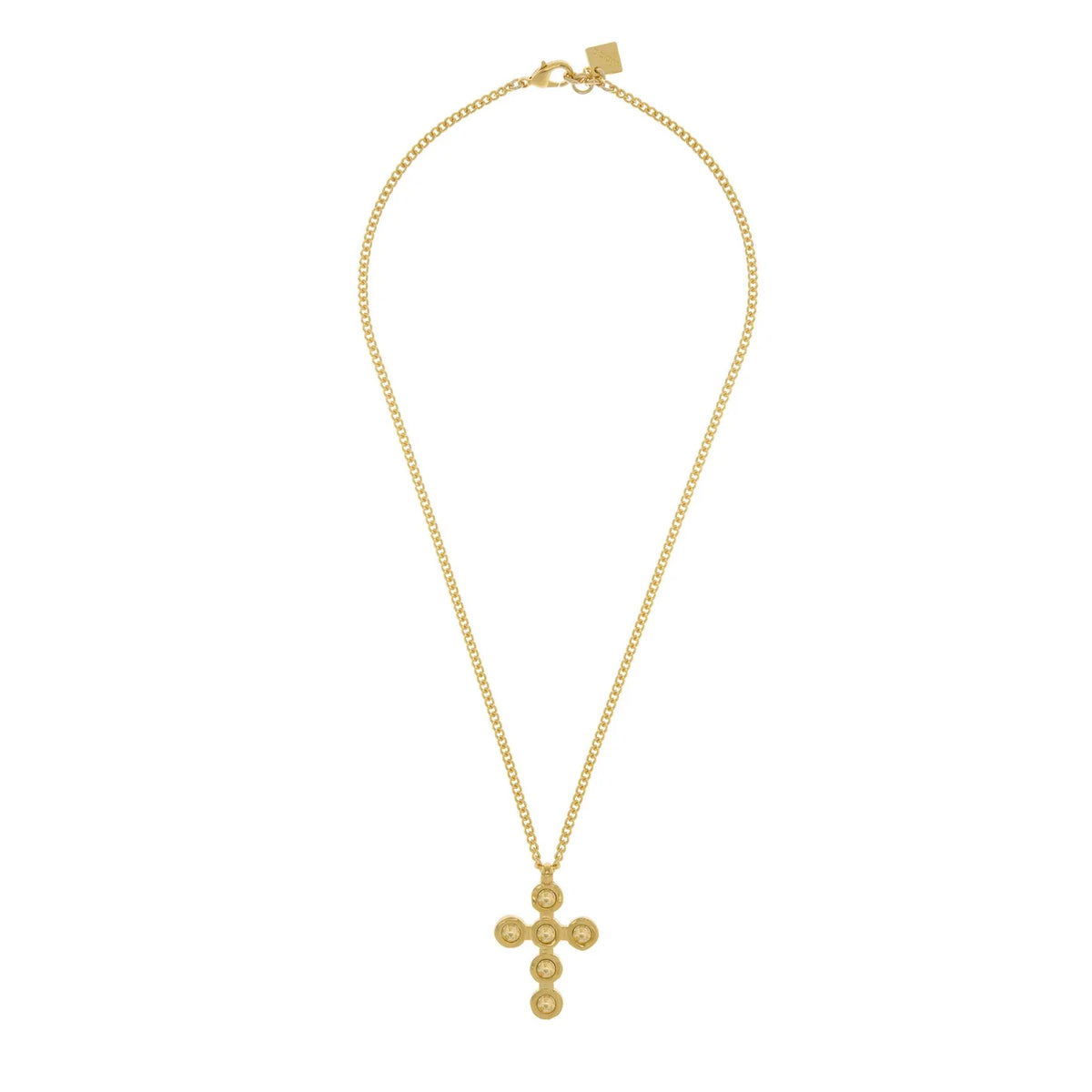 Le Ciel Swarovski Cross Necklace